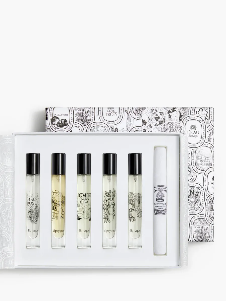 Diptyque Set of 5 Eaux de toilette Pre-composed
